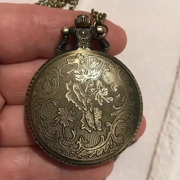 𝅺locomotive‎ Train Pocket Watch. New - Picture 6 of 7